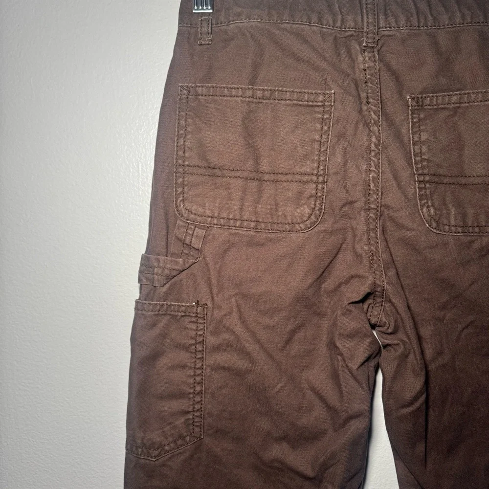 Old Navy Y2K‎ Kid’s Boy’s 8 Cargo Pants Brown Loose Fit Baggy Straight Leg